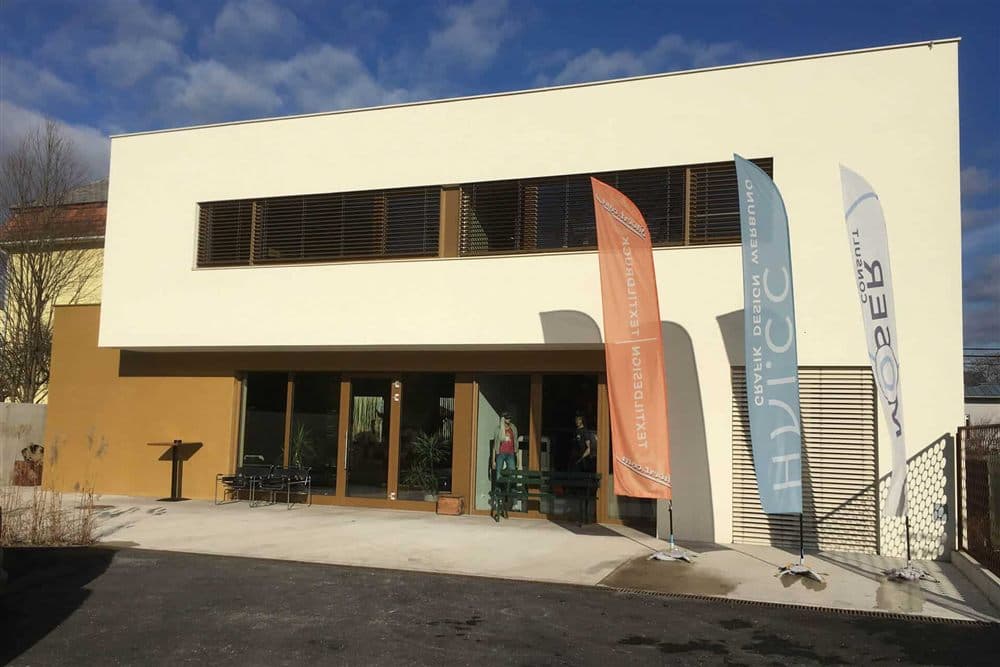 Showroom von Janisch Werbetechnik in Gleisdorf